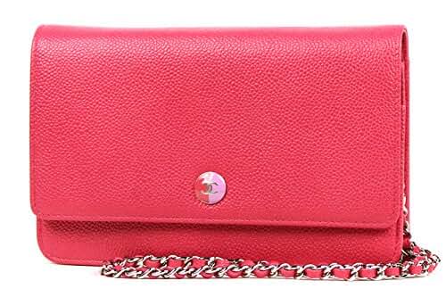 シャネル　ウォレット Amazon.co.jp: (シャネル)CHANEL バイカラーココボタン チェーン
